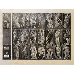 Iassen Ghiuselev Framed Algraphy Tarot 1900